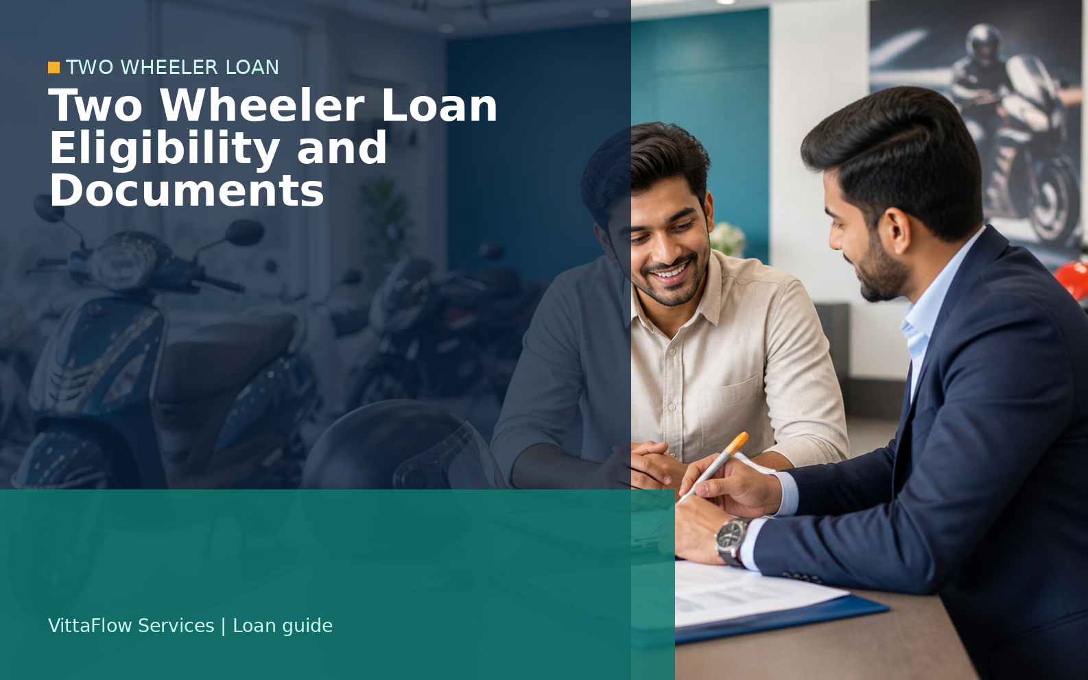 Two Wheeler Loan Eligibility and Documents
