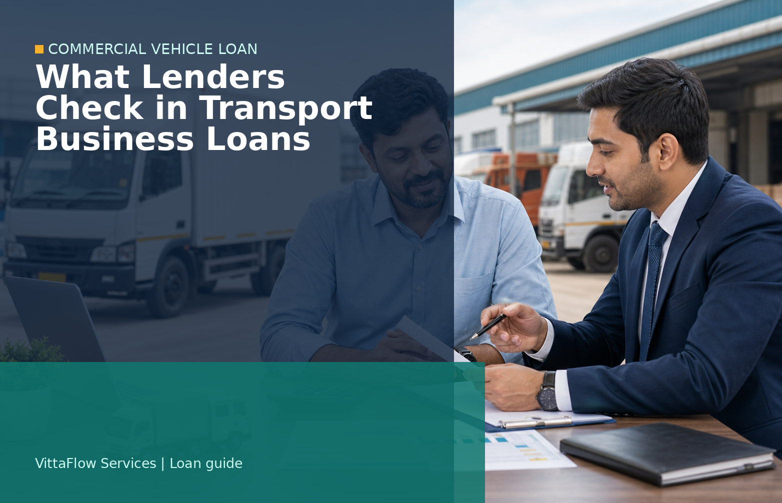 What Lenders Check in Transport Business Loans